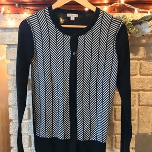 Retro Style Chevron Cardigan ✨